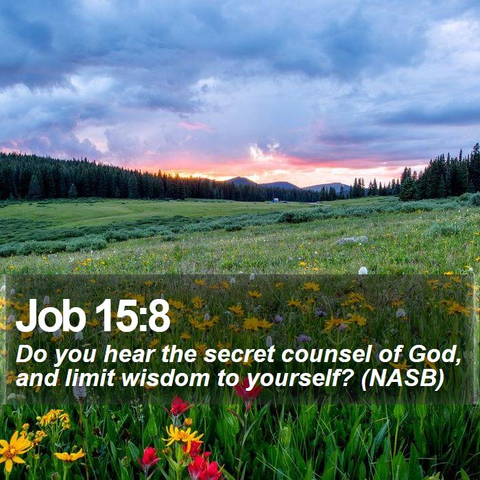 Secret counsel of god